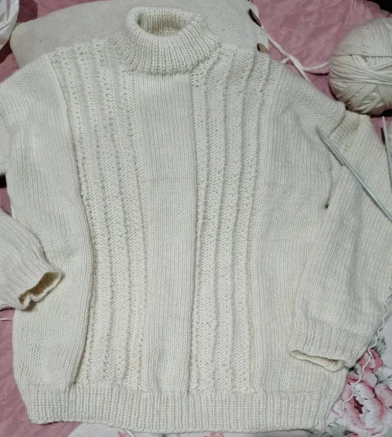 Buzo natural .Talles M/G/Gg/ Xl.