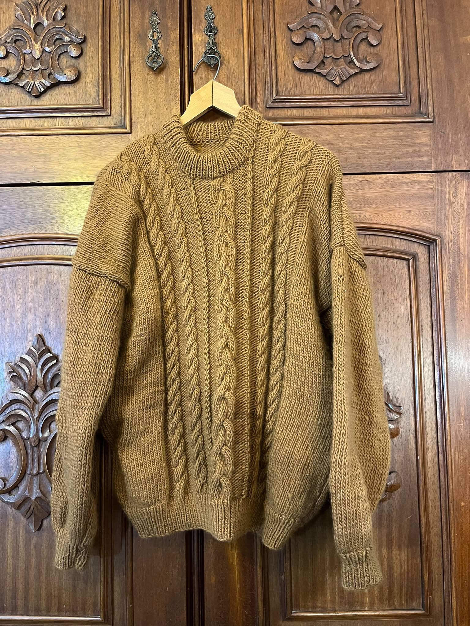 Prenda Camel Trenzado